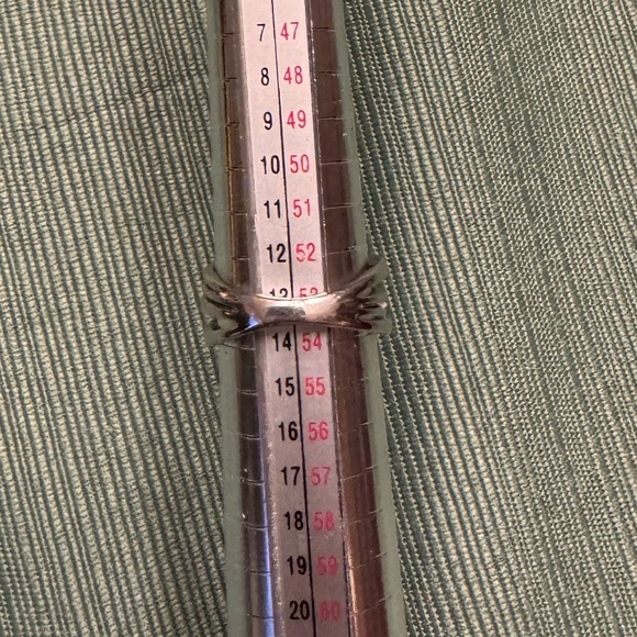 Sterling Silver and Diamond Black and White Right Hand Ring - Picture 8 of 11